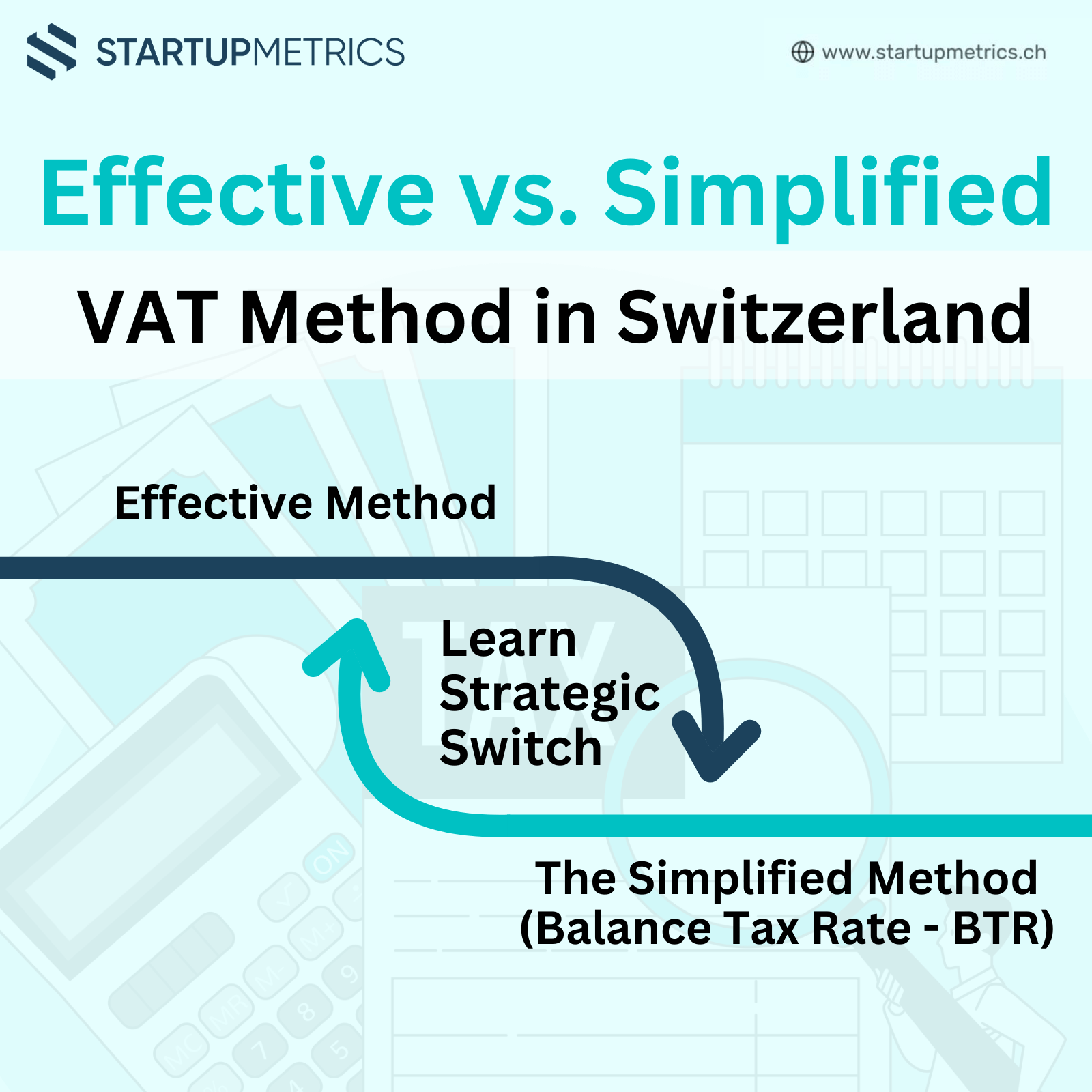 Choosing Between the Effective Method and the Simplified Method for VAT in Switzerland